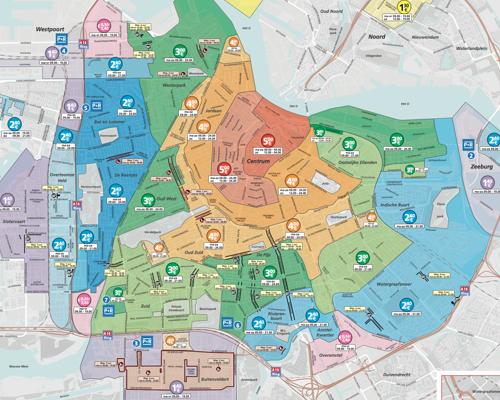amsterdam parkeertarief zones